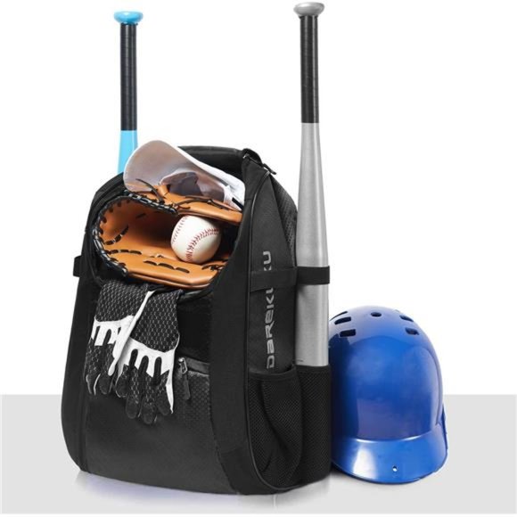 Baseball Backpack, Baseball Equipment & Gear, Bat Backpack With Fence Hook - Picture 2 of 7